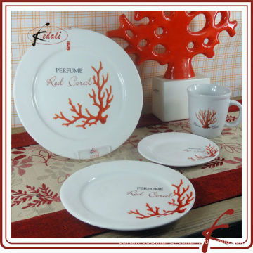 ocean design ceramic dinner service ware